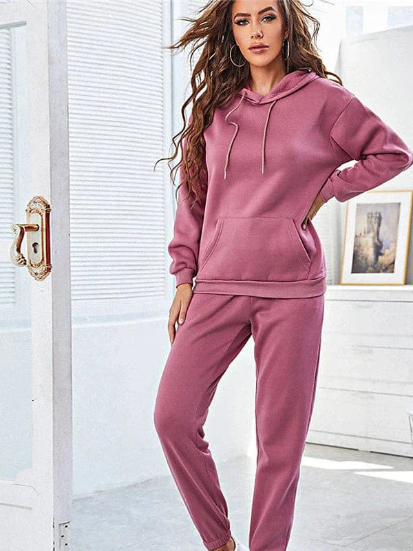 2-Piece Women's Tracksuit for Gym and Running - Breathable and Sweat-wicking