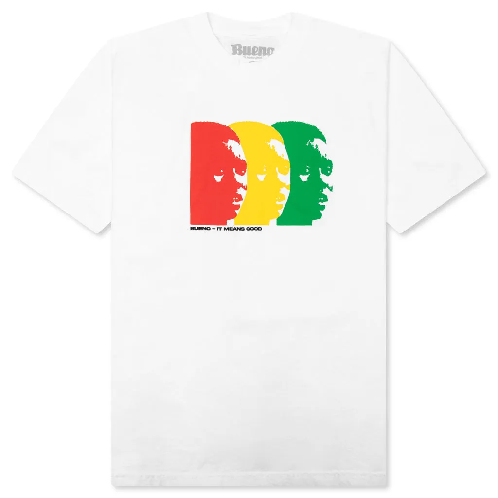 3 Boys Short Sleeve Tee - White