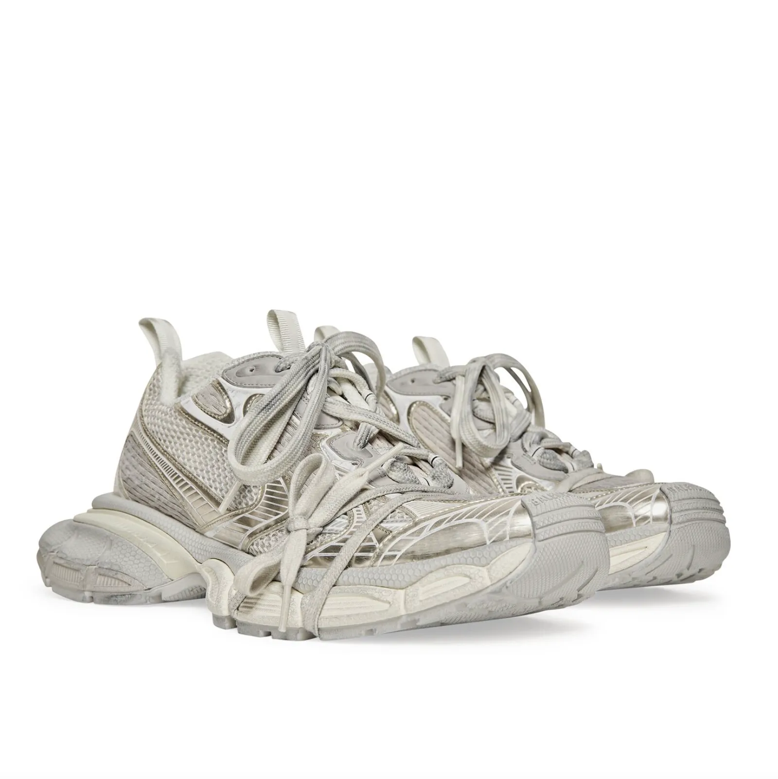 3XL Sneakers - Off-White Plus Size Footwear