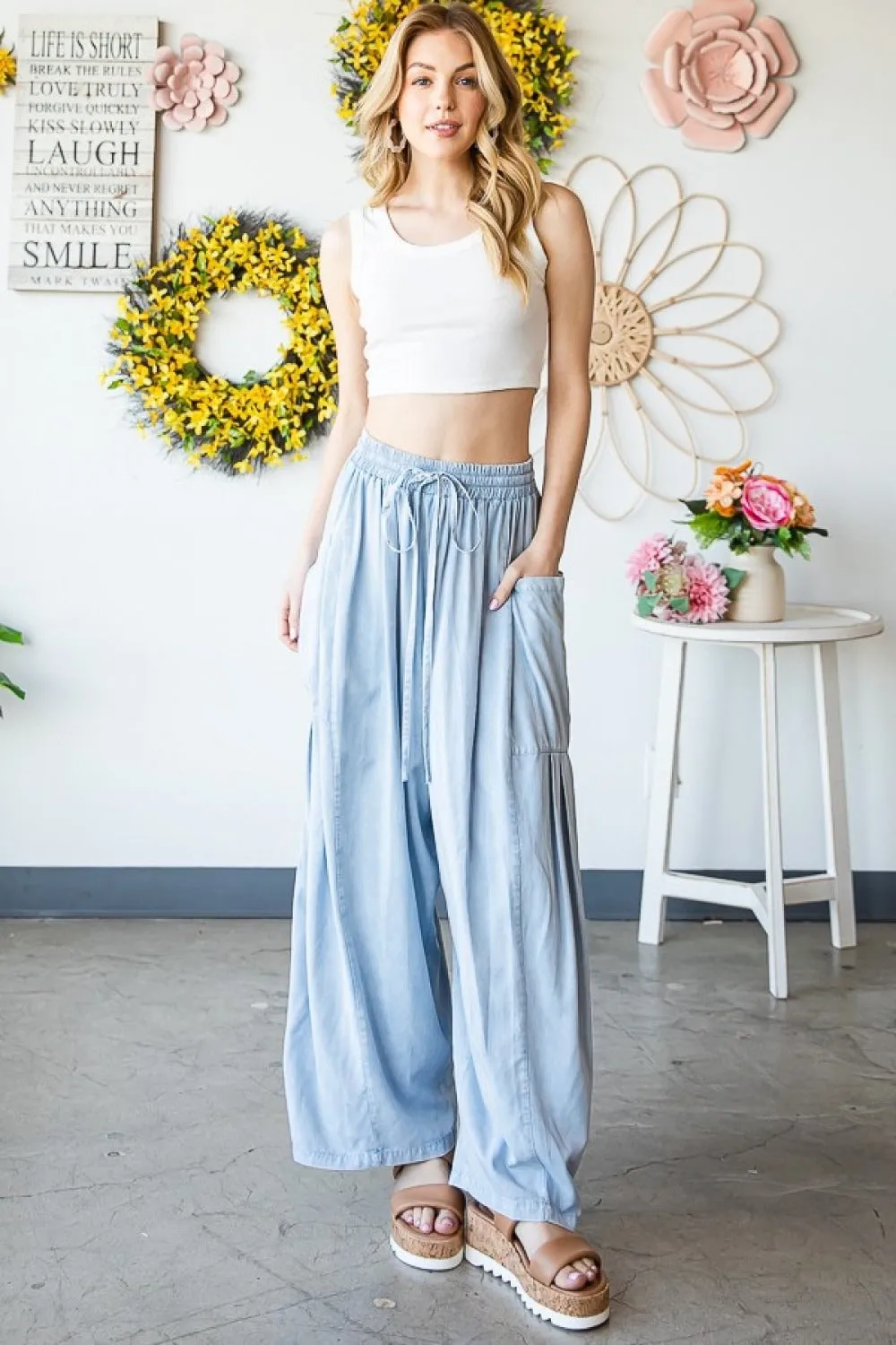 Abby Pants with Pleats