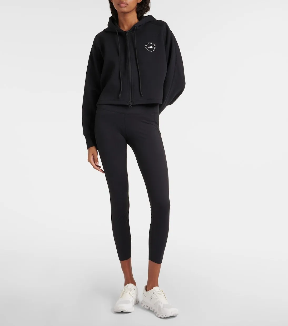 adidas by Stella McCartney | Long Sleeve Cotton Hoodies & Sweatshirts 