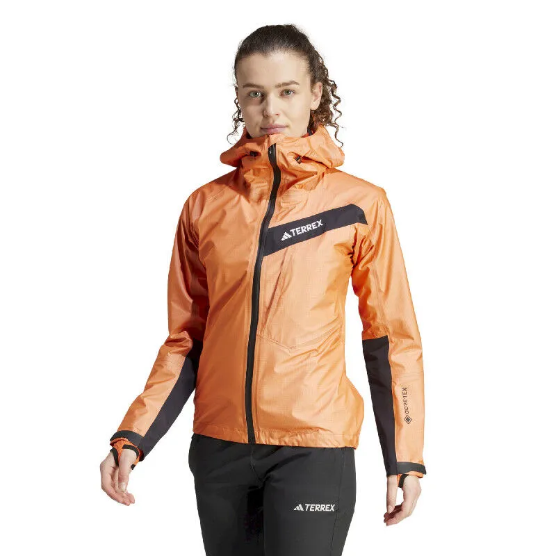 adidas Terrex Techrock GTX Active Jacket - Waterproof Rain Jacket - Women