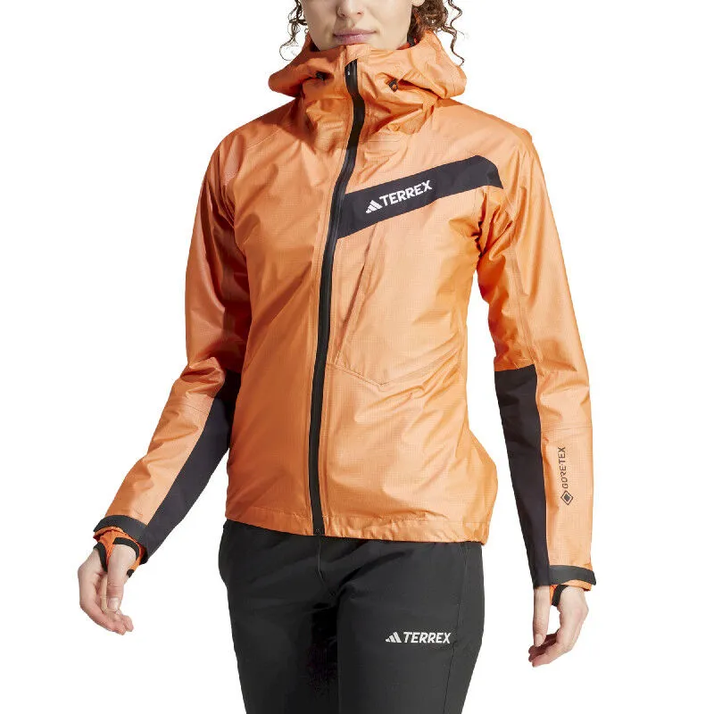 adidas Terrex Techrock GTX Active Jacket - Waterproof Rain Jacket - Women