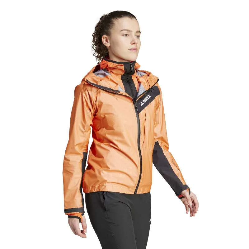 adidas Terrex Techrock GTX Active Jacket - Waterproof Rain Jacket - Women