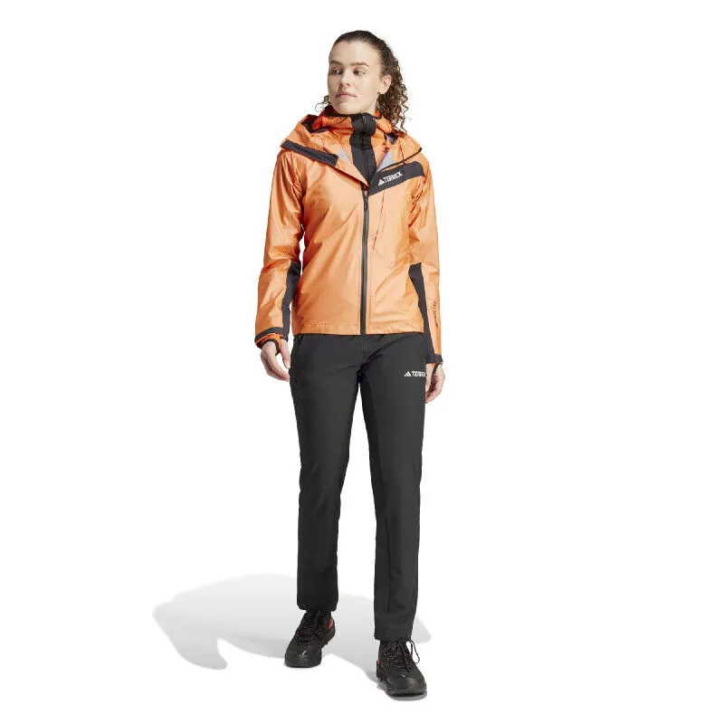 adidas Terrex Techrock GTX Active Jacket - Waterproof Rain Jacket - Women