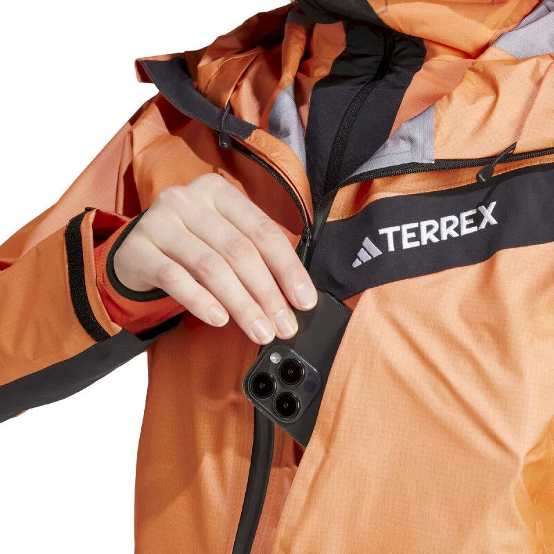 adidas Terrex Techrock GTX Active Jacket - Waterproof Rain Jacket - Women