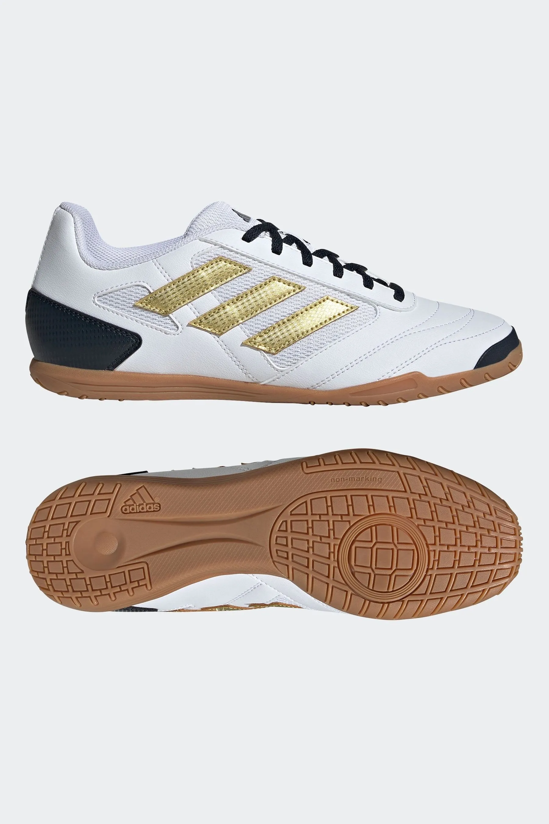 adidas White/Gold Football Boots