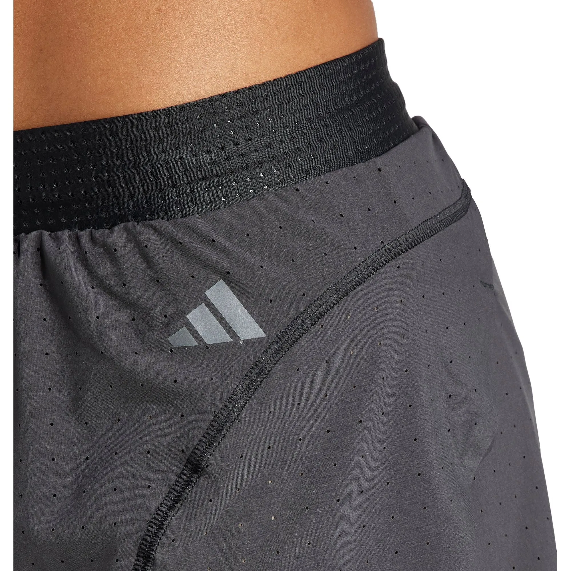 adidas women's running shorts black