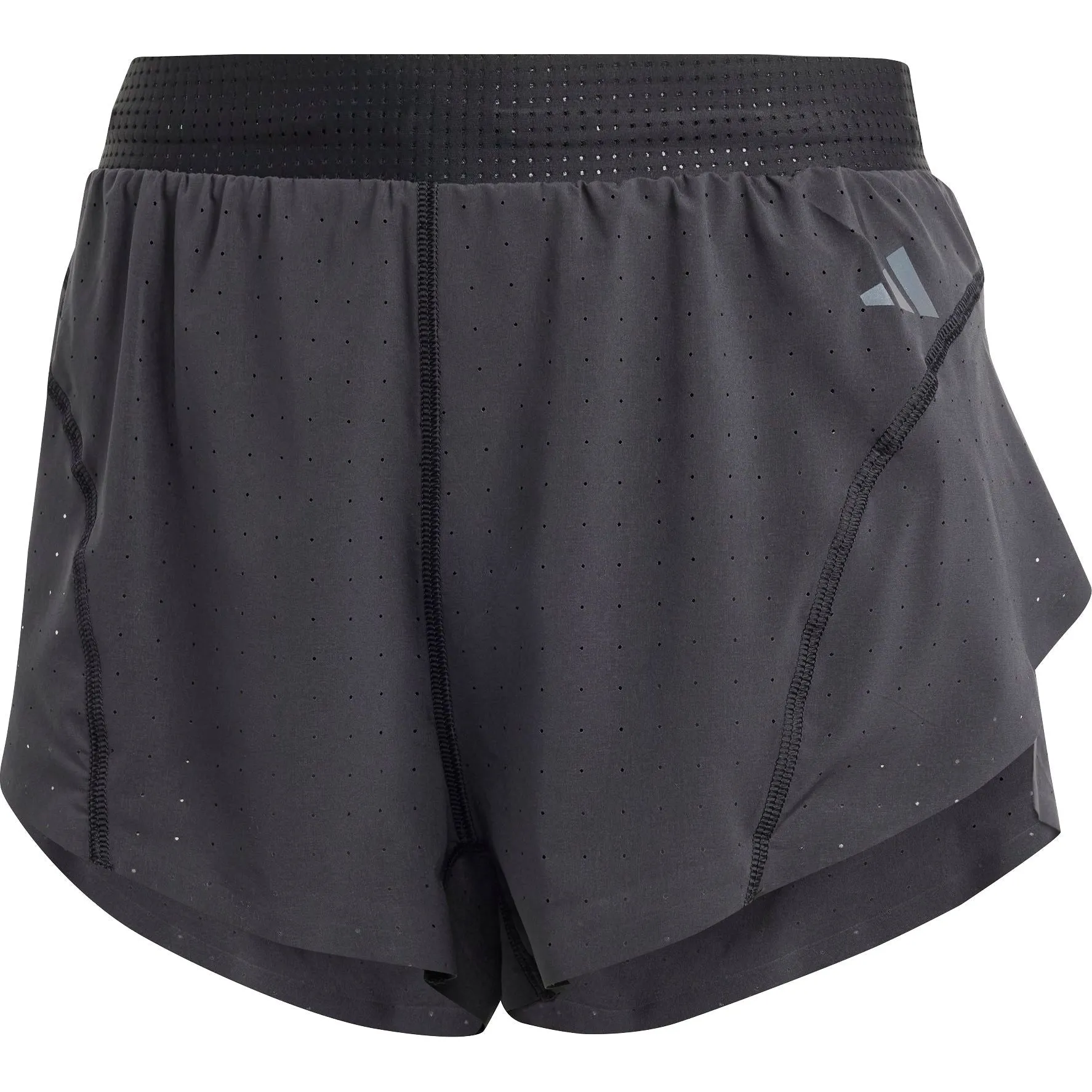 adidas women's running shorts black