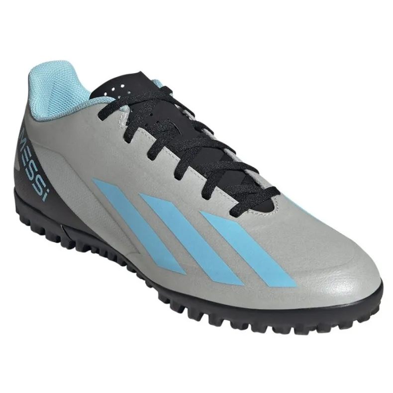 Adidas X Crazyfast Messi.4 Tf M IE4069 football shoes grey shades of grey