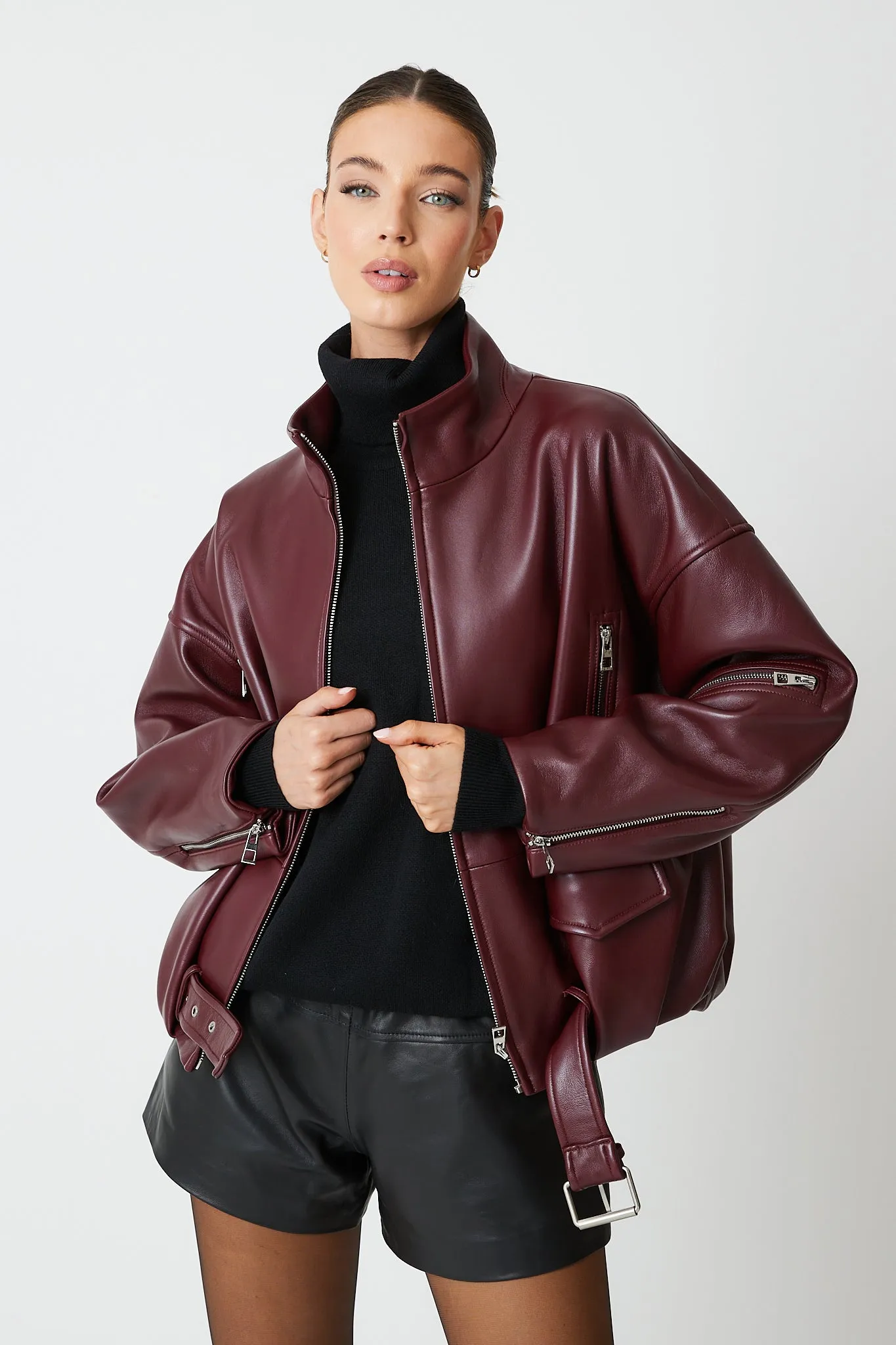 Allegra Leather Jacket