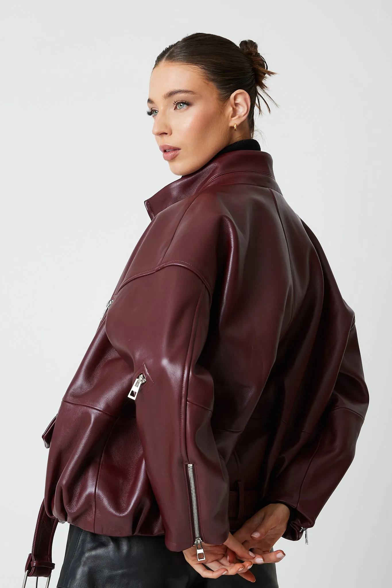 Allegra Leather Jacket