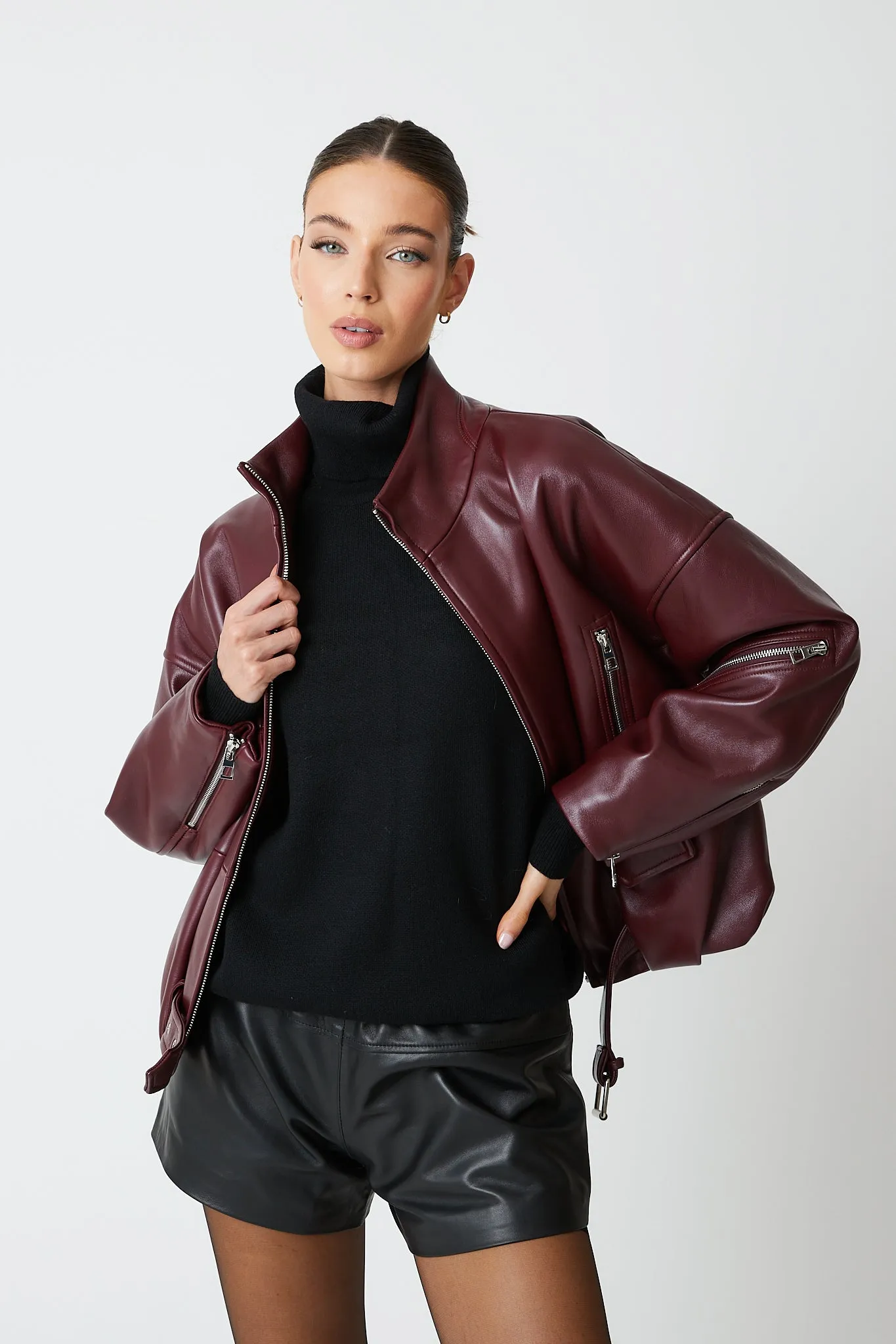 Allegra Leather Jacket