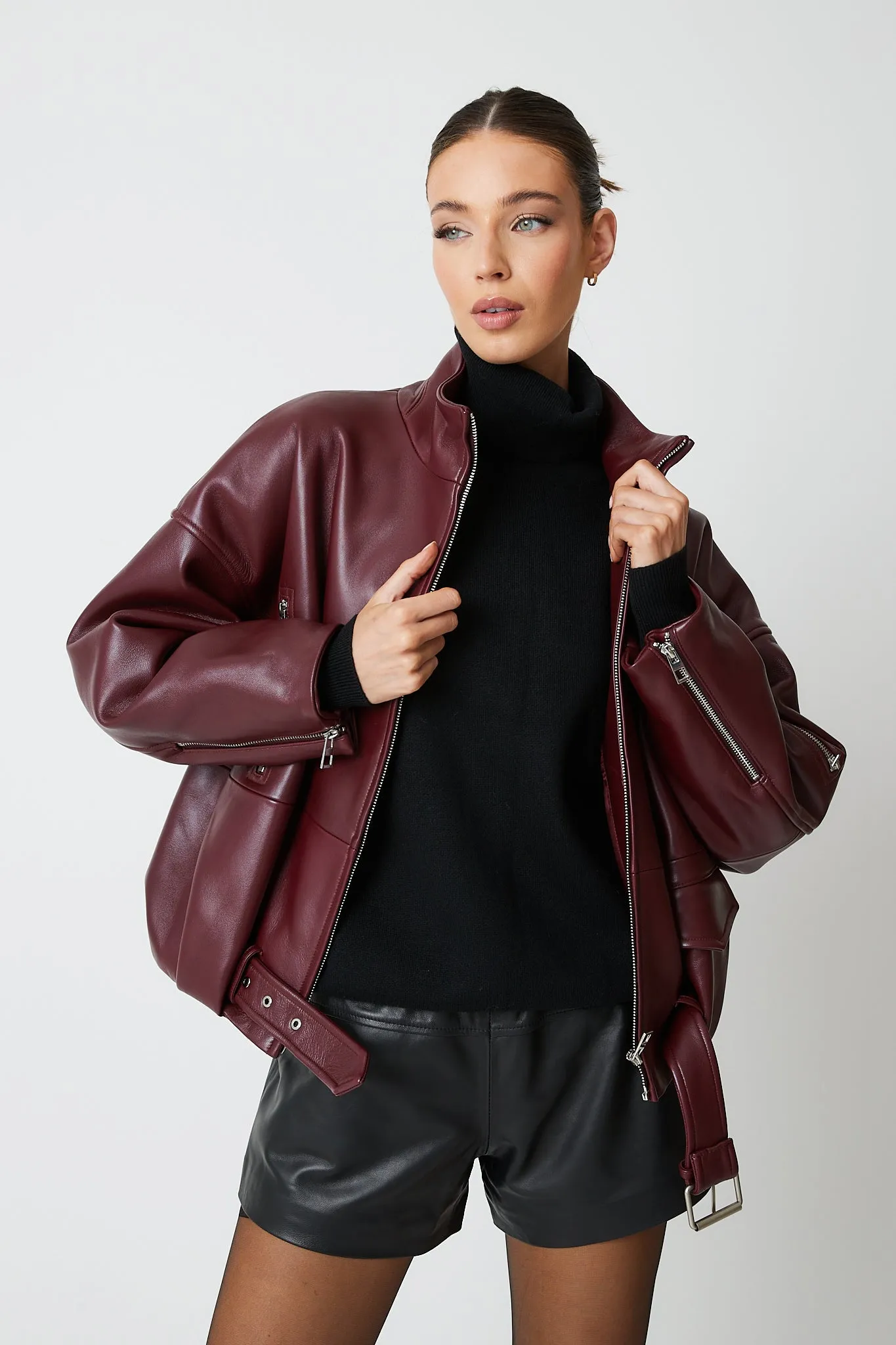 Allegra Leather Jacket