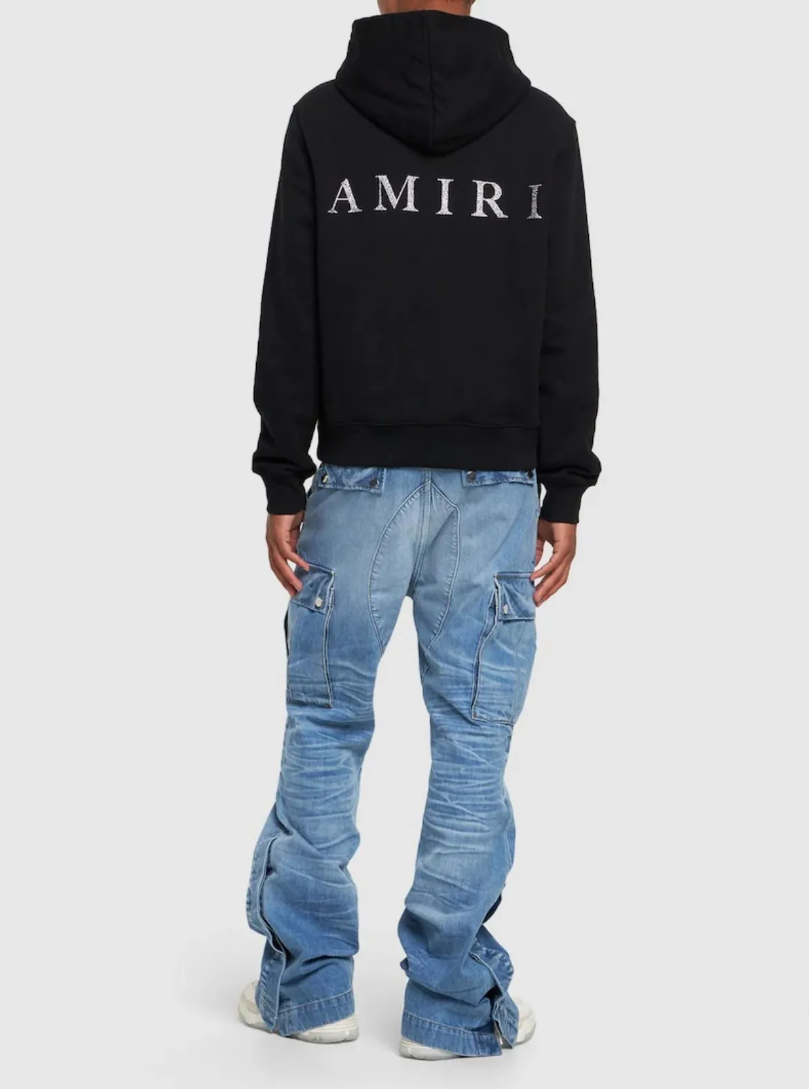 Amiri Street Style Long Sleeves Cotton Logo Hoodies