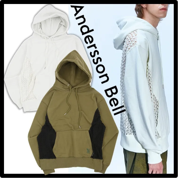 Andersson Bell Unisex Street Style Logo Hoodies - Best Price, High Quality.