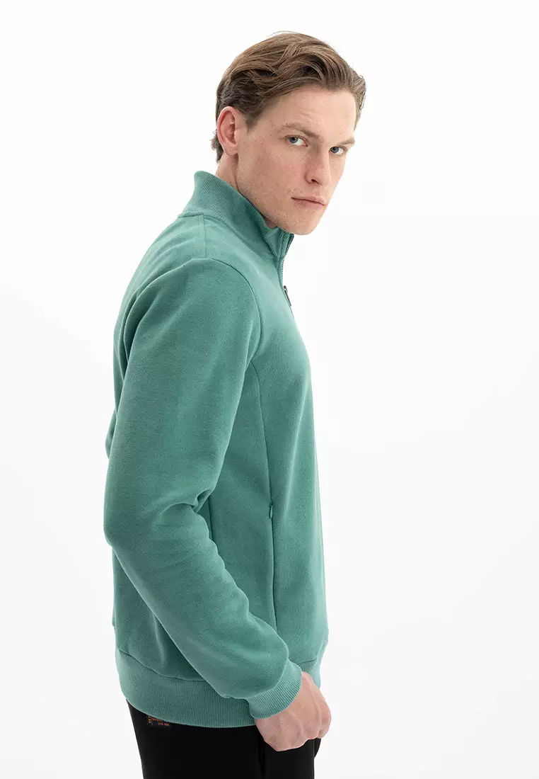 ARMA Zip Neck Sweater