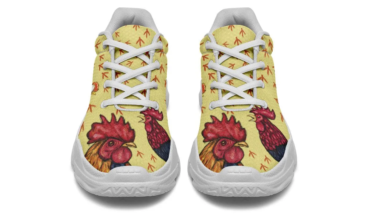 Art Chunky Chicken Sneakers