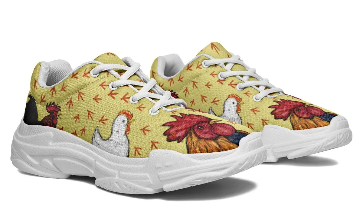 Art Chunky Chicken Sneakers