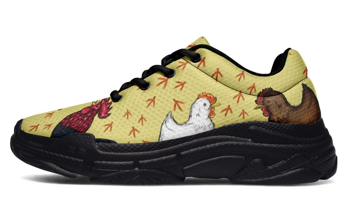 Art Chunky Chicken Sneakers