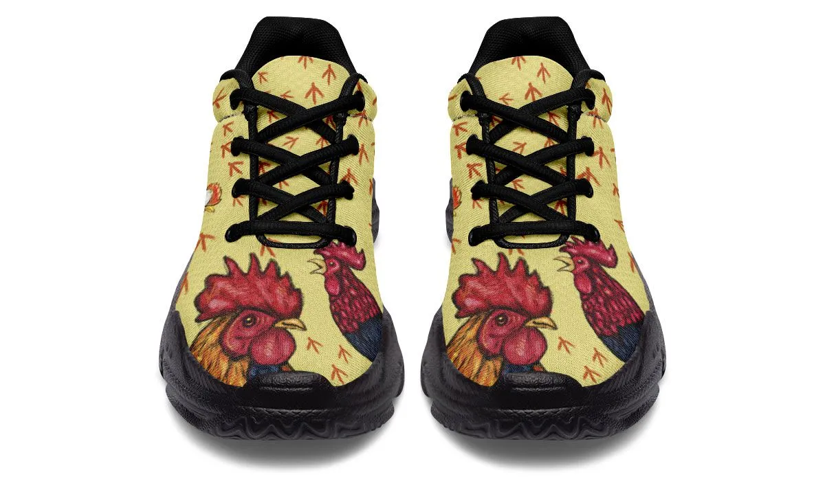 Art Chunky Chicken Sneakers