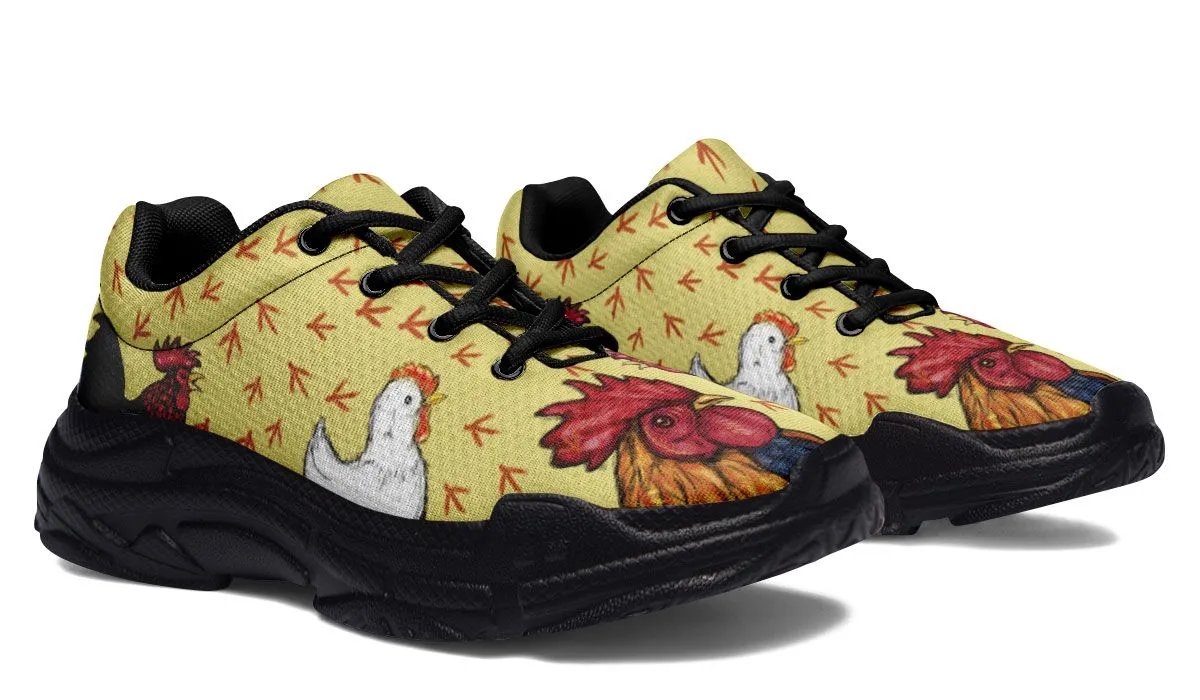 Art Chunky Chicken Sneakers