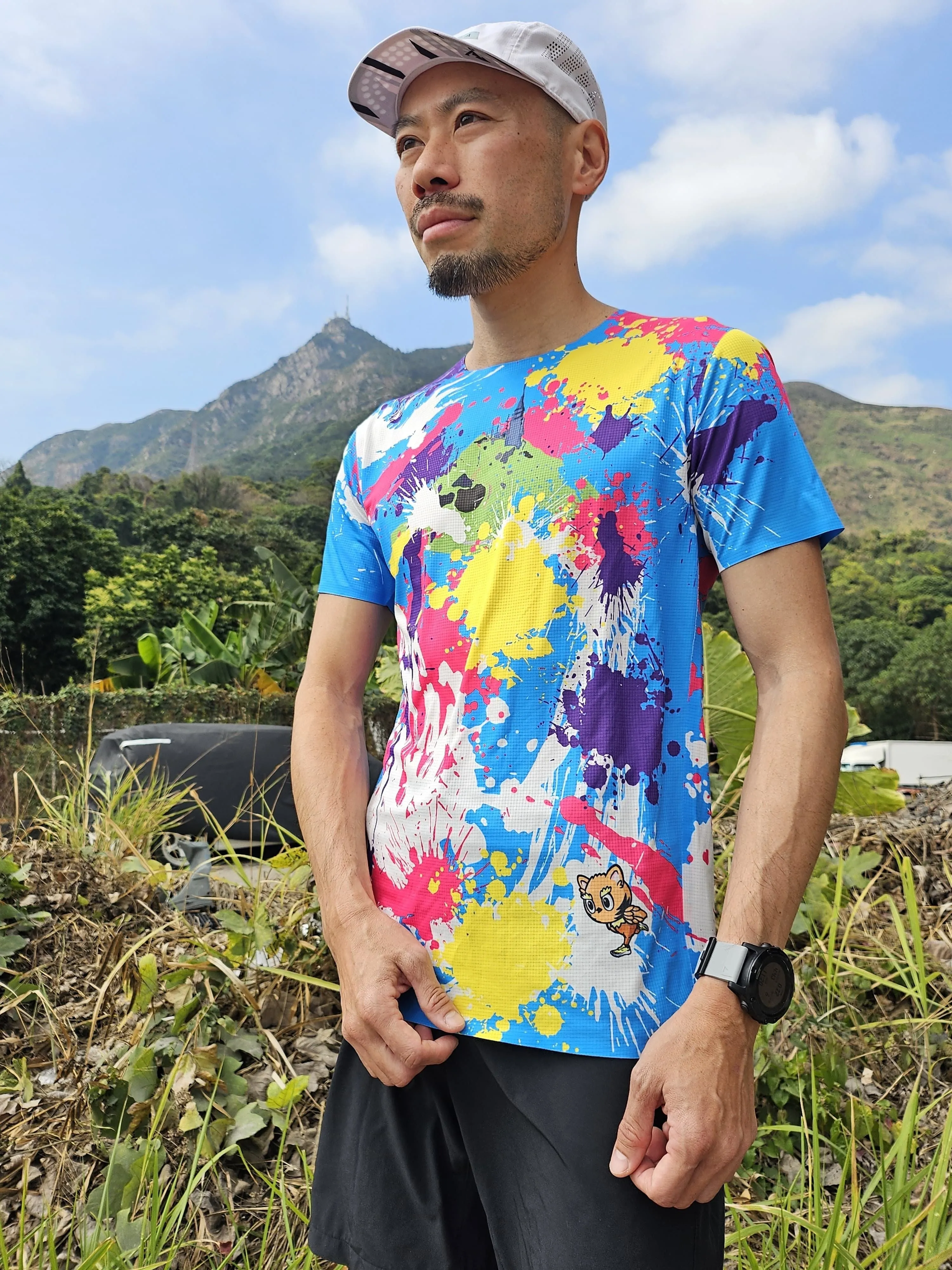 Arty Active Castle Peak Limited Version Hydroweather Unisex T-shirt.