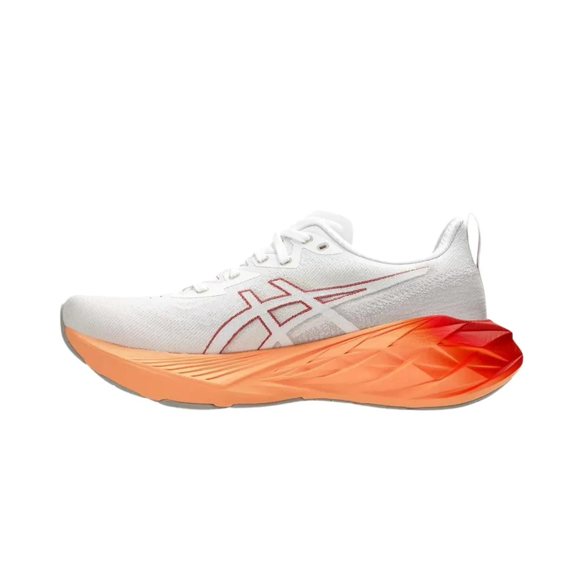 Asics Novablast 4 White Orange Shoes