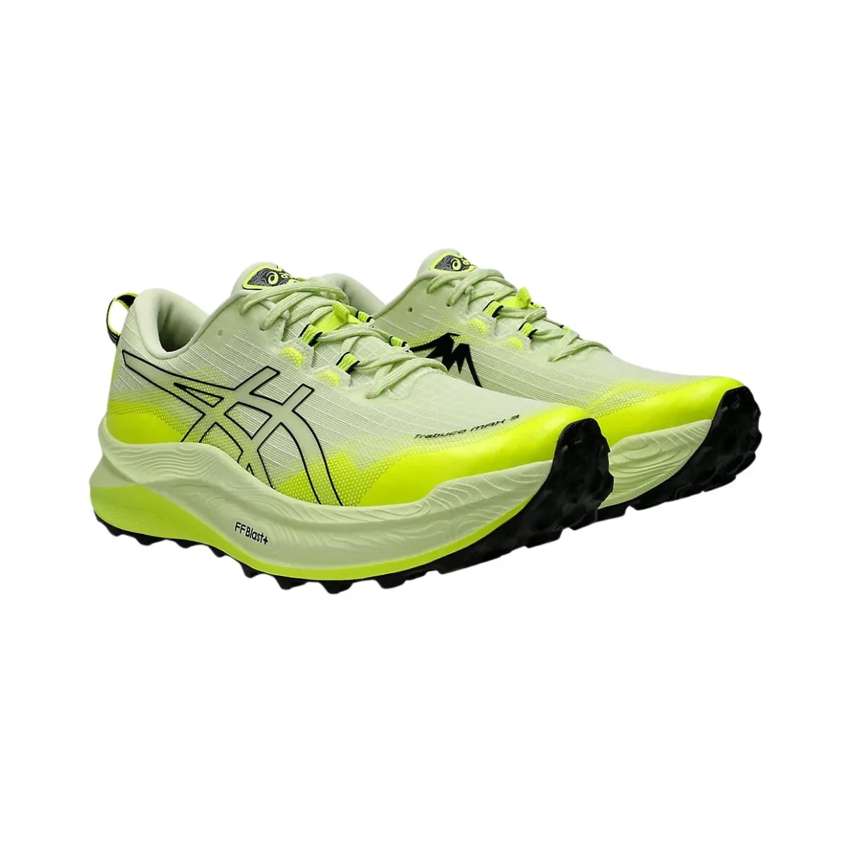 Asics Trabuco Max 3 Yellow Black AW24 Running Shoes