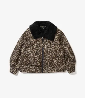 B3 Jacket – Leopard Print Nyco