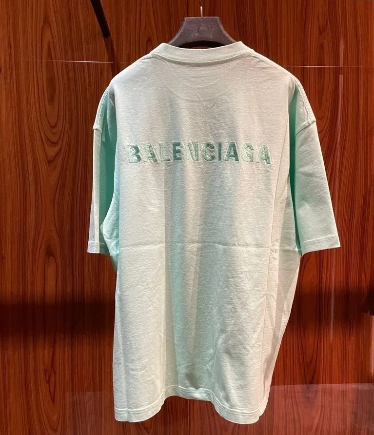 Balenciaga Logo Medium Fit T-Shirt - Buy Online Now