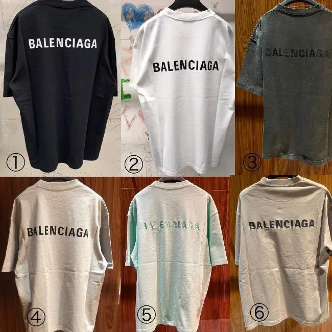 Balenciaga Logo Medium Fit T-Shirt - Buy Online Now