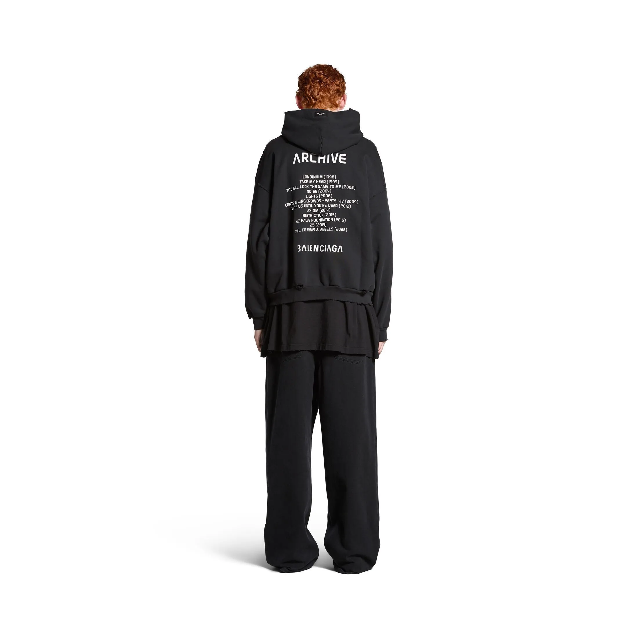 Balenciaga Unisex Street Style Collaboration Long Sleeves Cotton