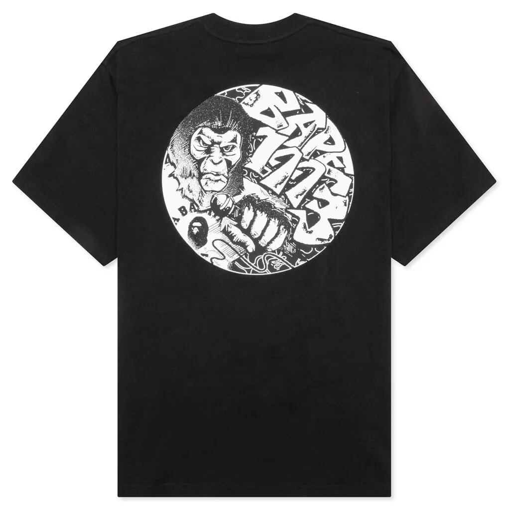 Bape Comics Black Graphic T-Shirt