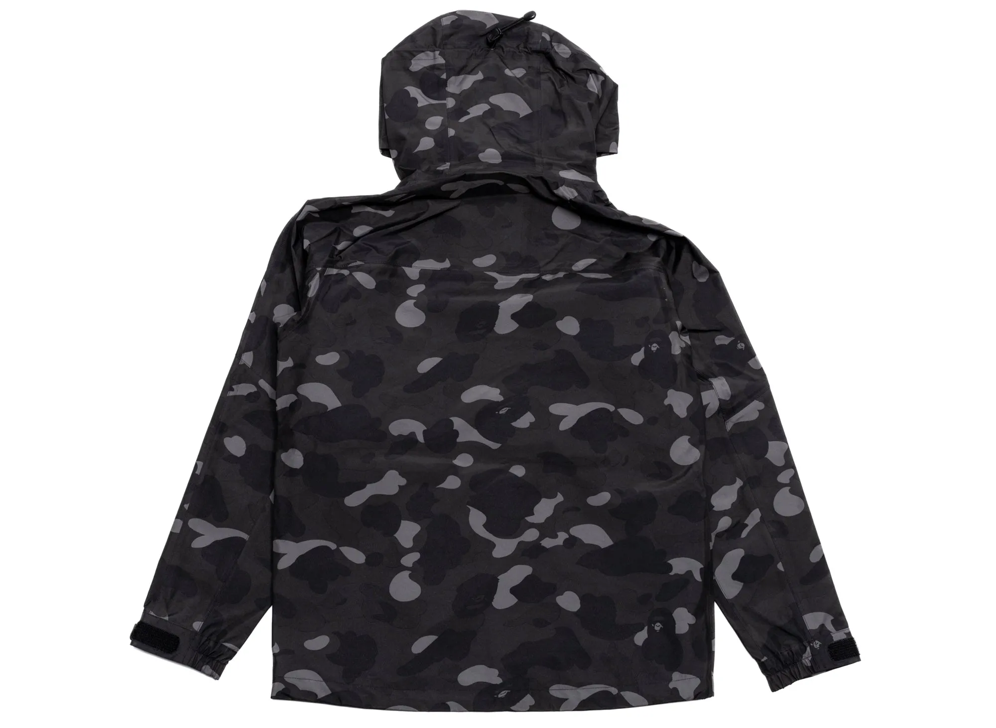 bape gore-tex color camo shell jacket xld