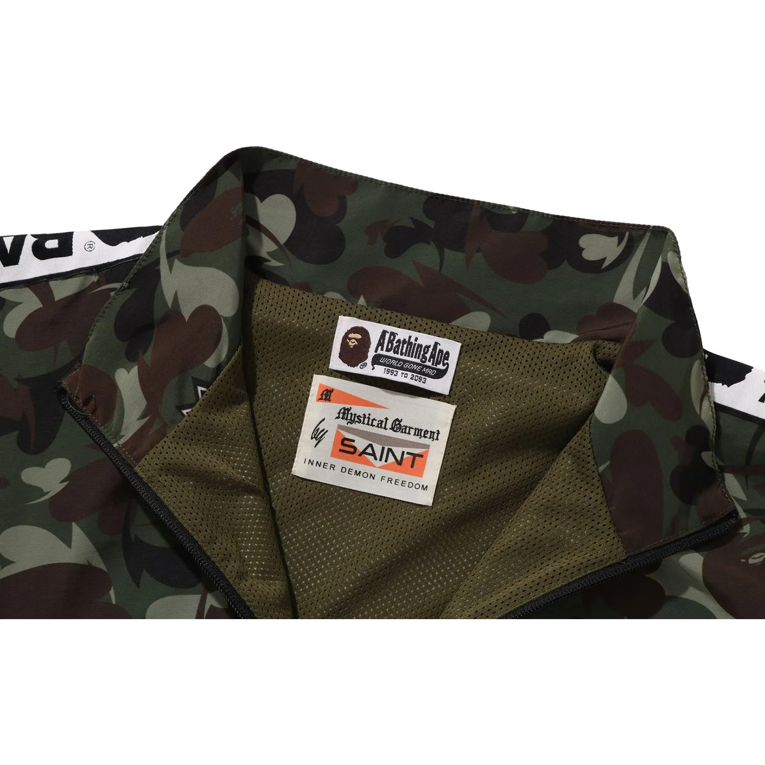 Bape Saint MXXXXXX Heart Camo Men's Track Jacket