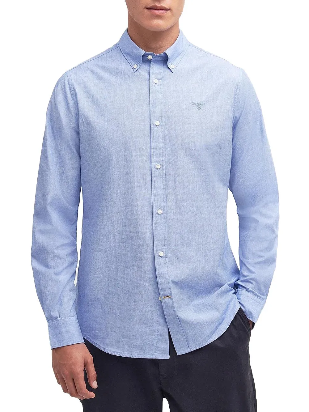 Barbour Men's Light Blue Shirt