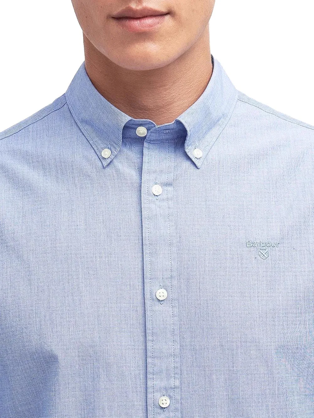 Barbour Men's Light Blue Shirt