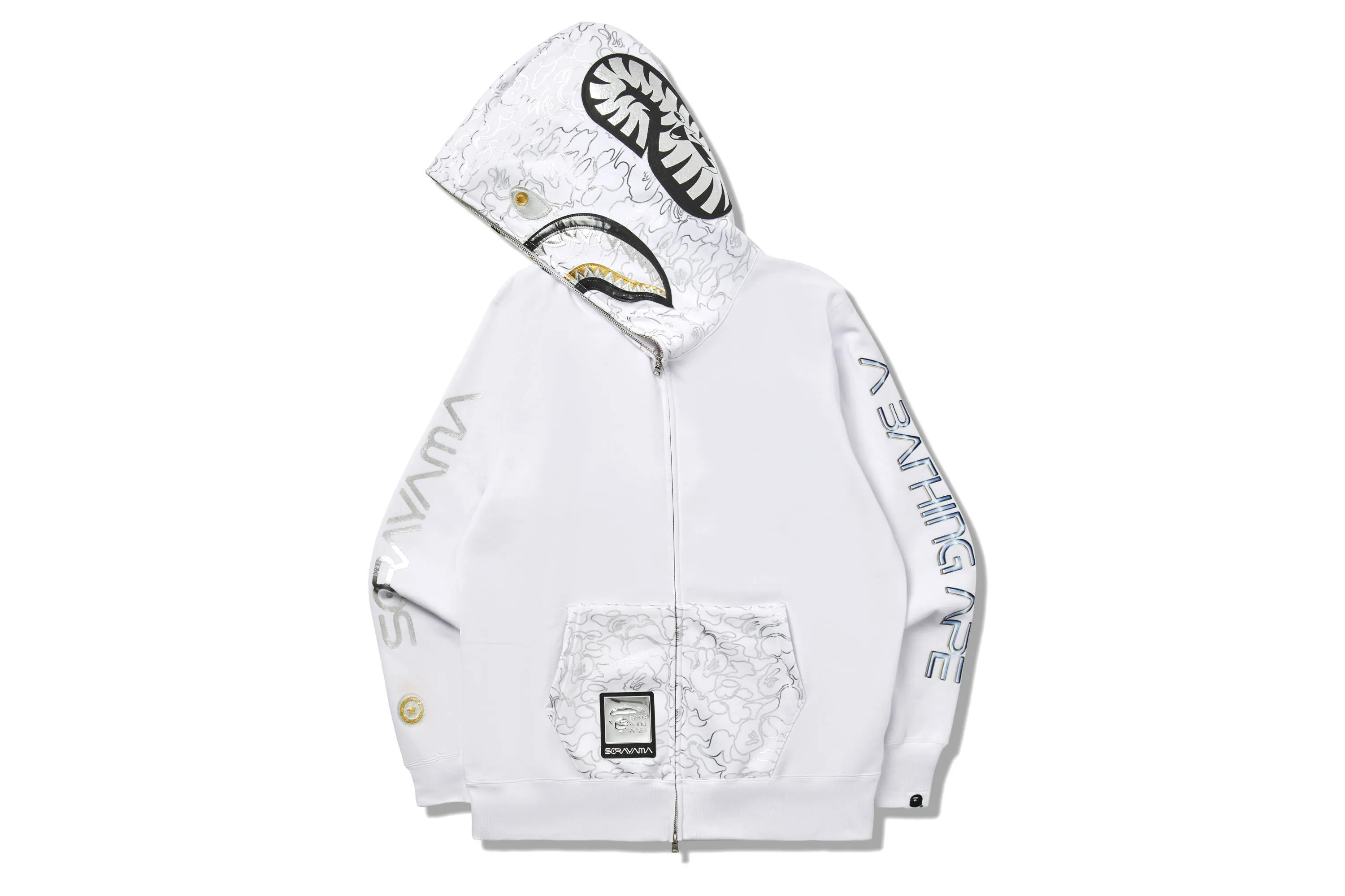 Bathing Ape | Unisex Street Style Long Sleeve Logo Hoodies