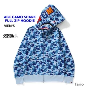 BATHING APE Camouflage Street Style Long Sleeves Cotton Hoodies