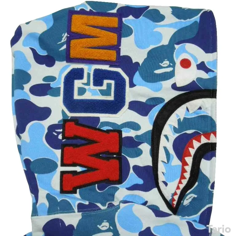 BATHING APE Camouflage Street Style Long Sleeves Cotton Hoodies