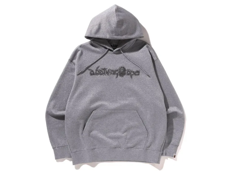 BATHING APE Street Style Cotton Logo Hoodies - Long Sleeves | Plain Design