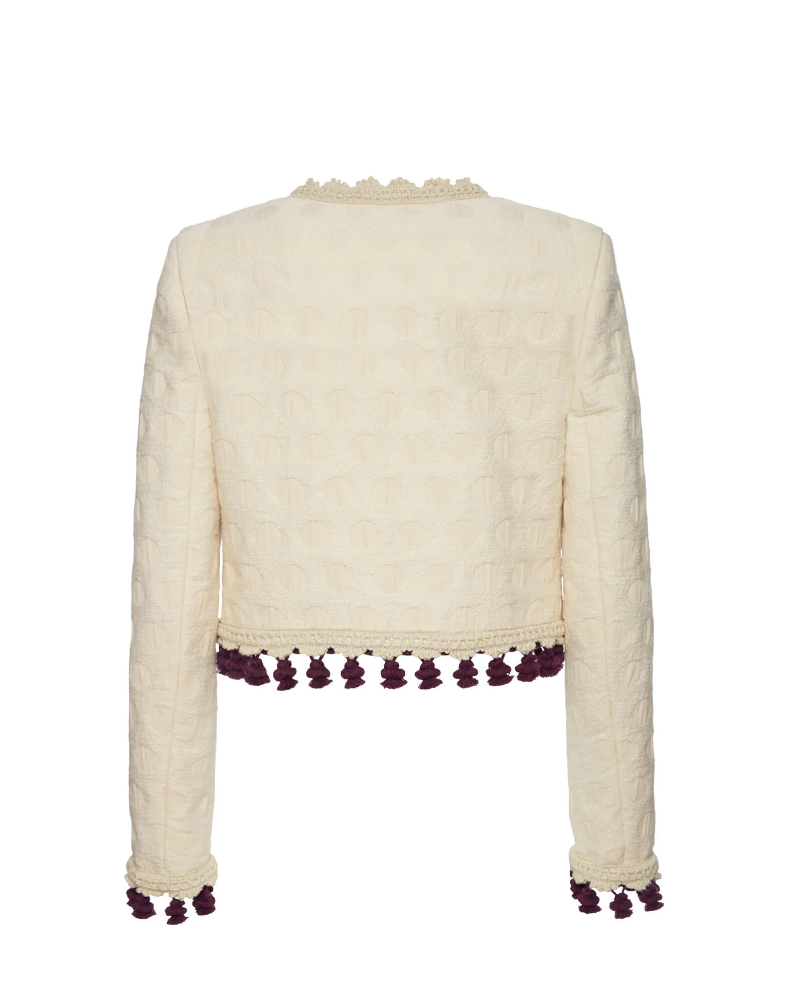 Bijoux Jacket Creamy Embroidered Women La DoubleJ