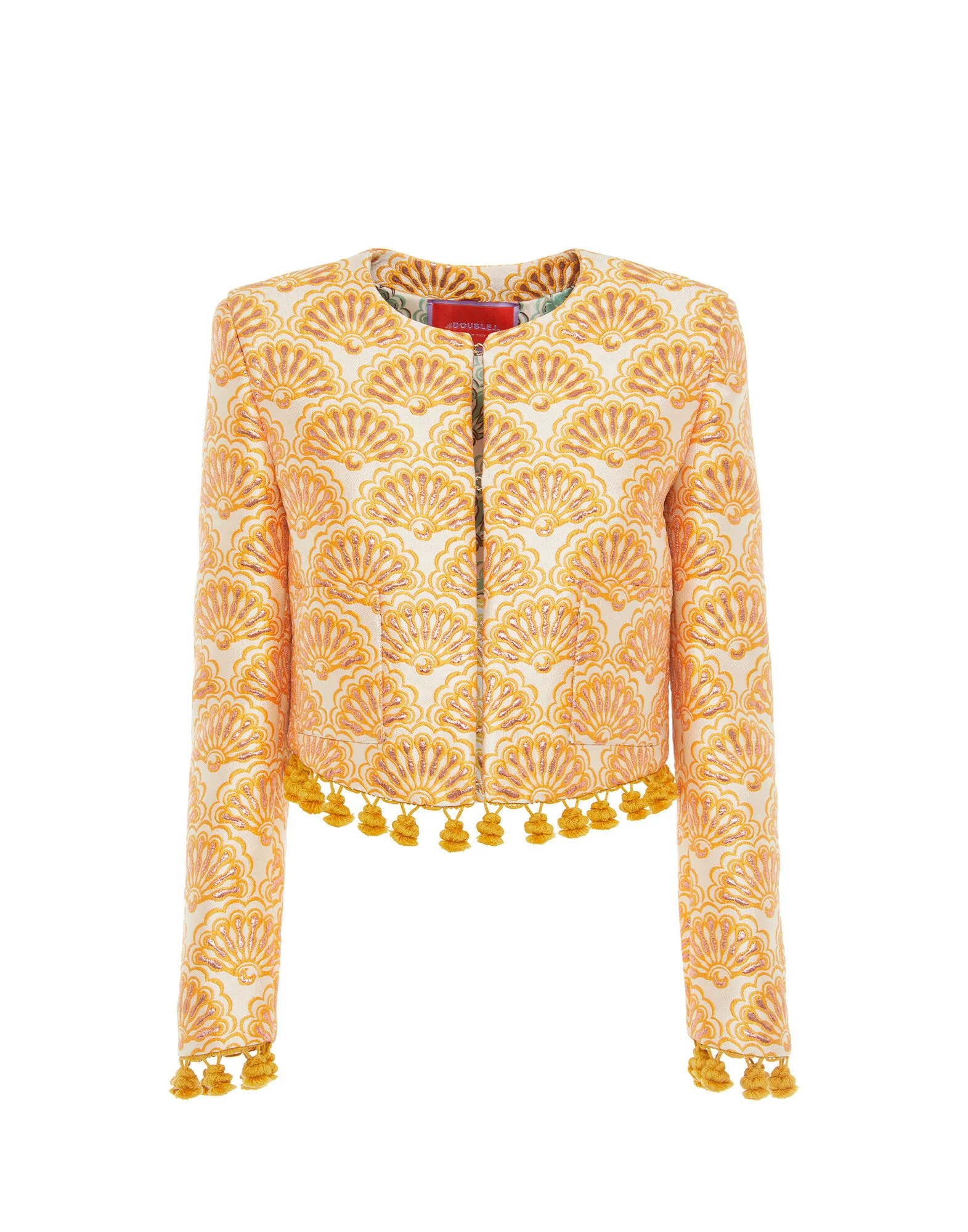 Bijoux Jacket Women's Fans Gold - La DoubleJ