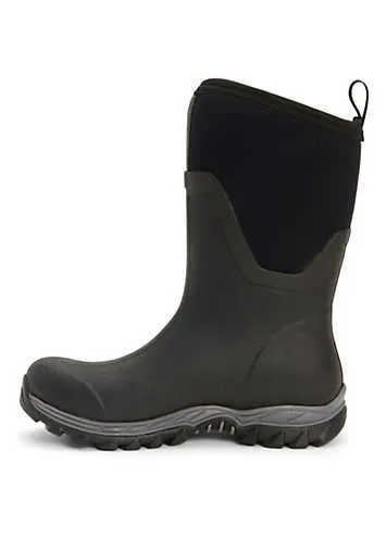 Black Arctic Sport Mid Wellington Boots by Muck Boots | Look Again