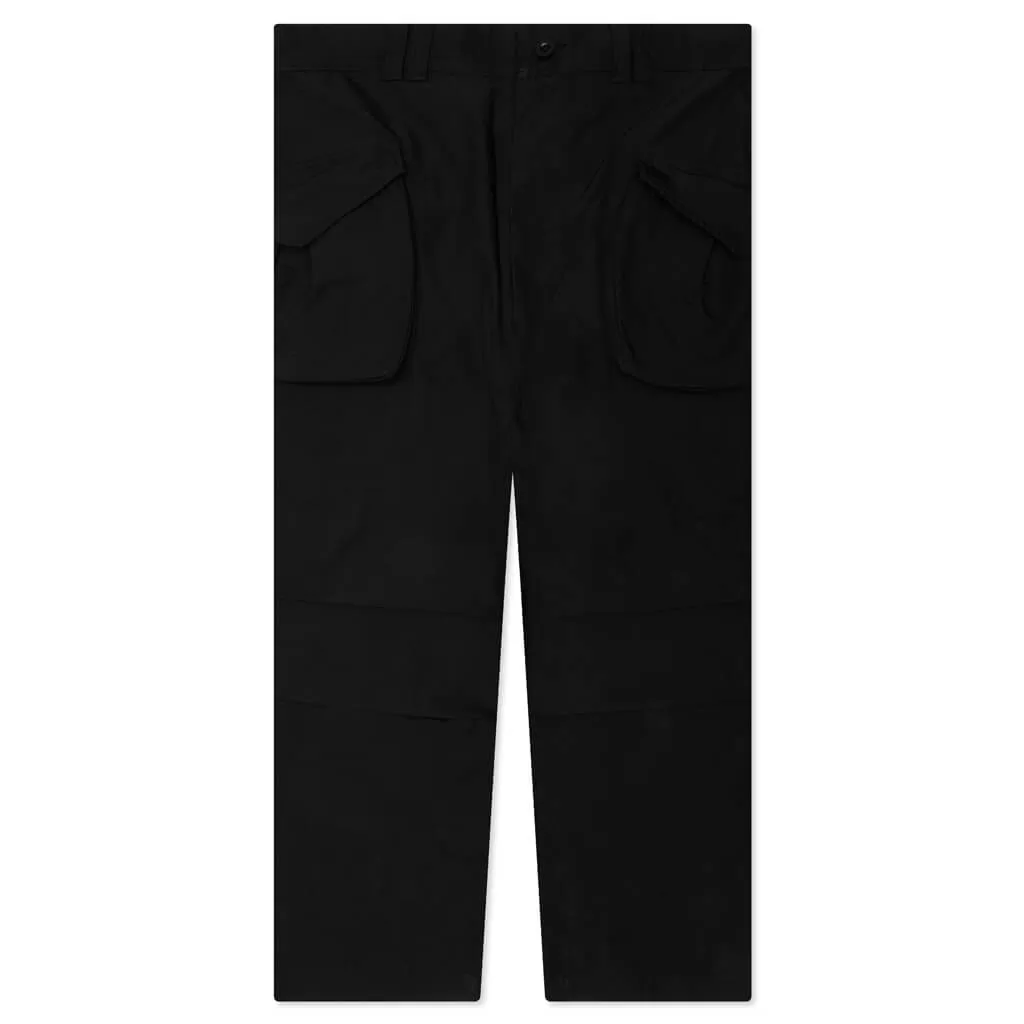 Black Cotton Pants