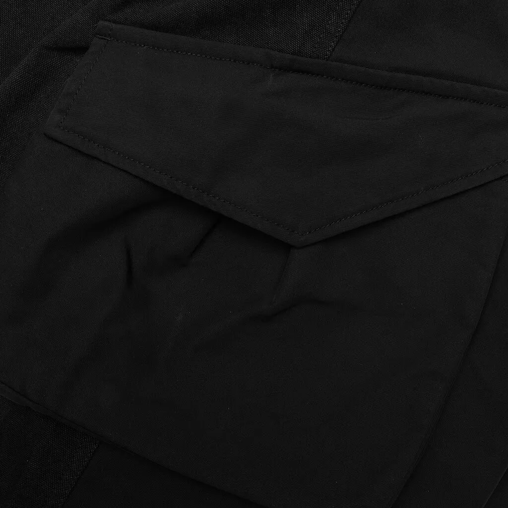 Black Cotton Pants