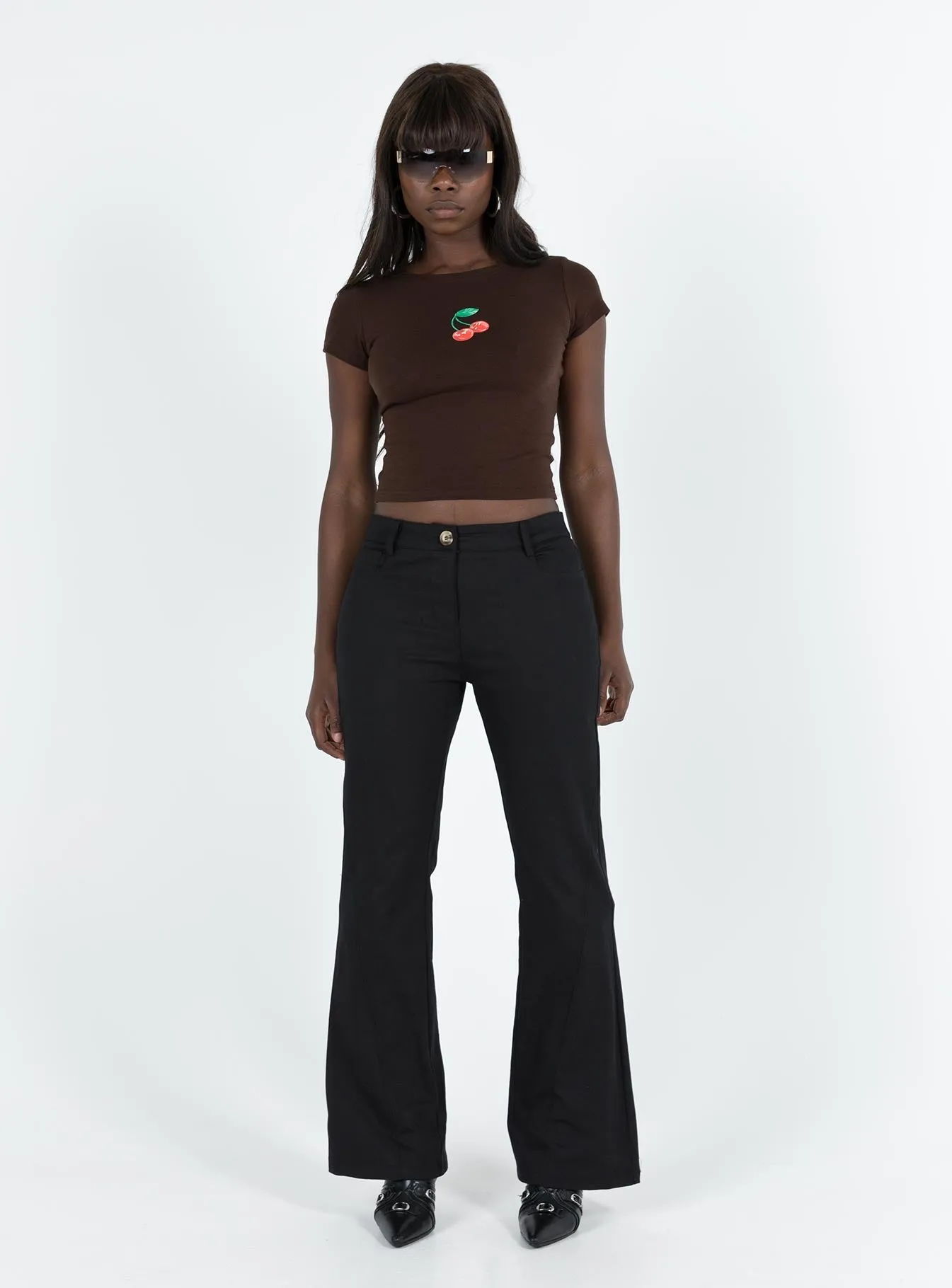 Black Emiko Pants