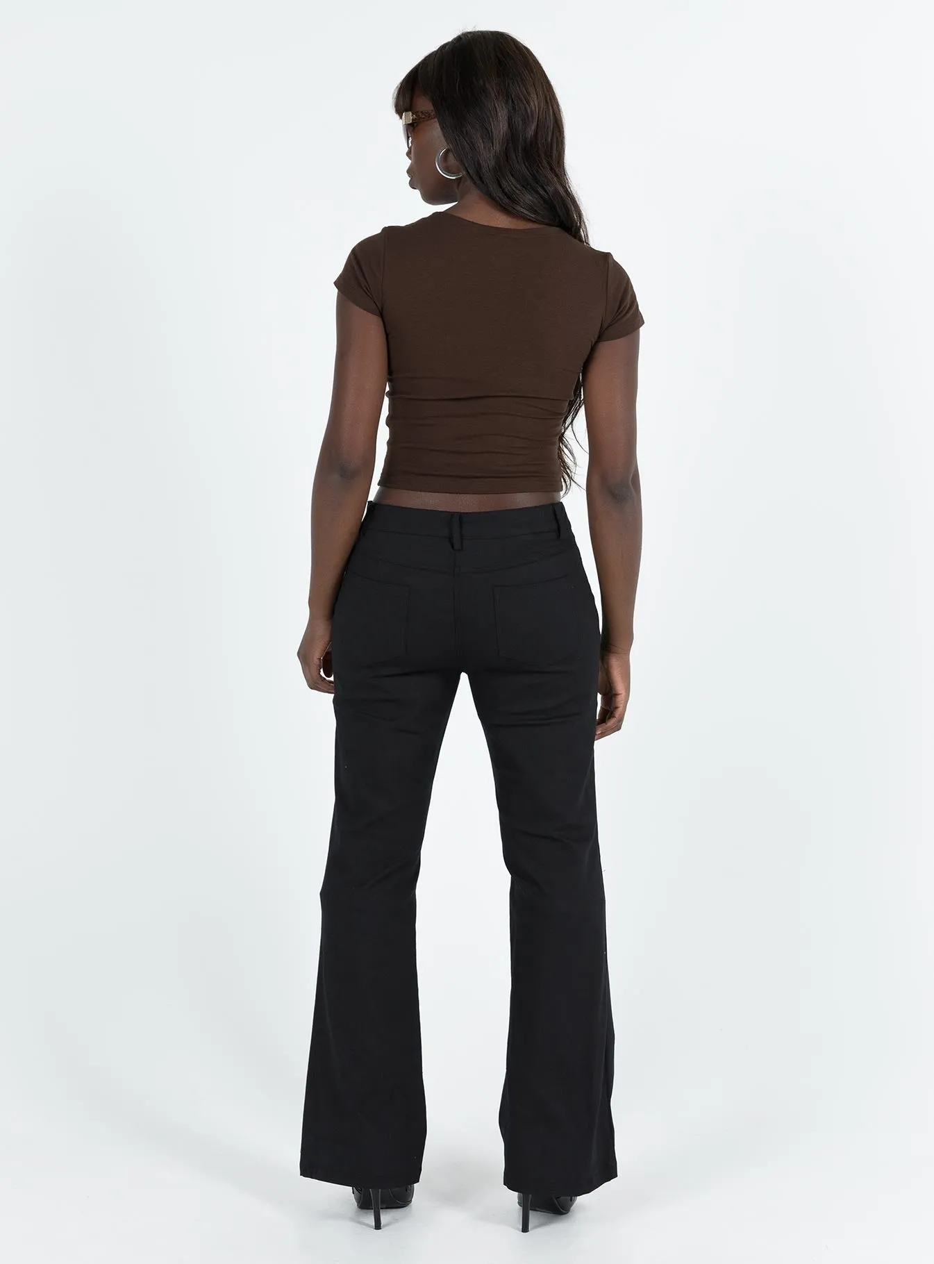 Black Emiko Pants