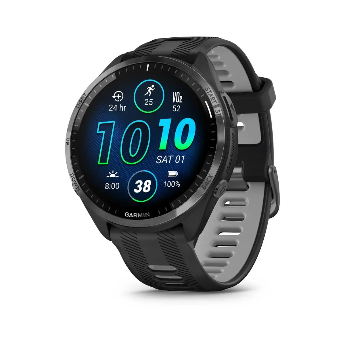 Black Grey Garmin Forerunner 965